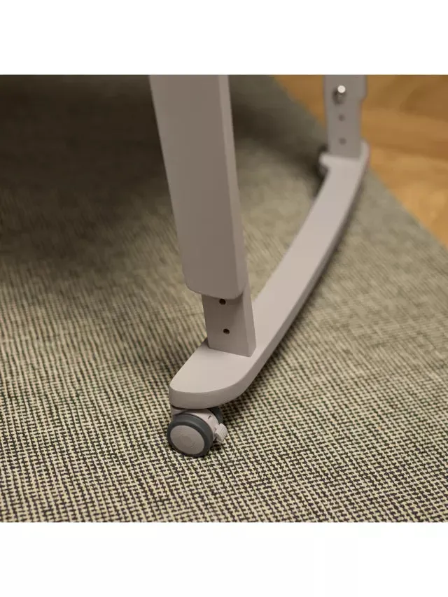 Snüz SnuzPod Studio Bedside Crib - Oslo Grey