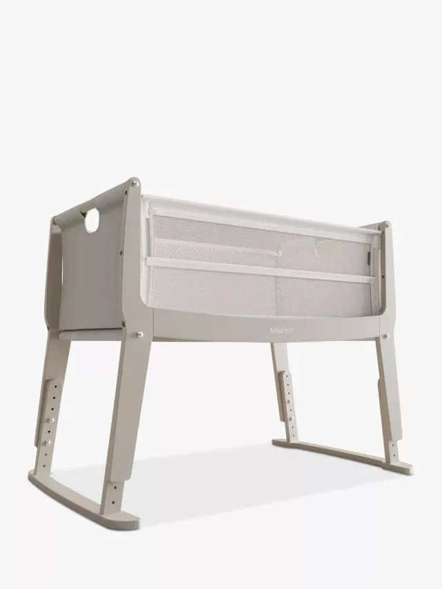 Snüz SnuzPod Studio Bedside Crib - Oslo Grey