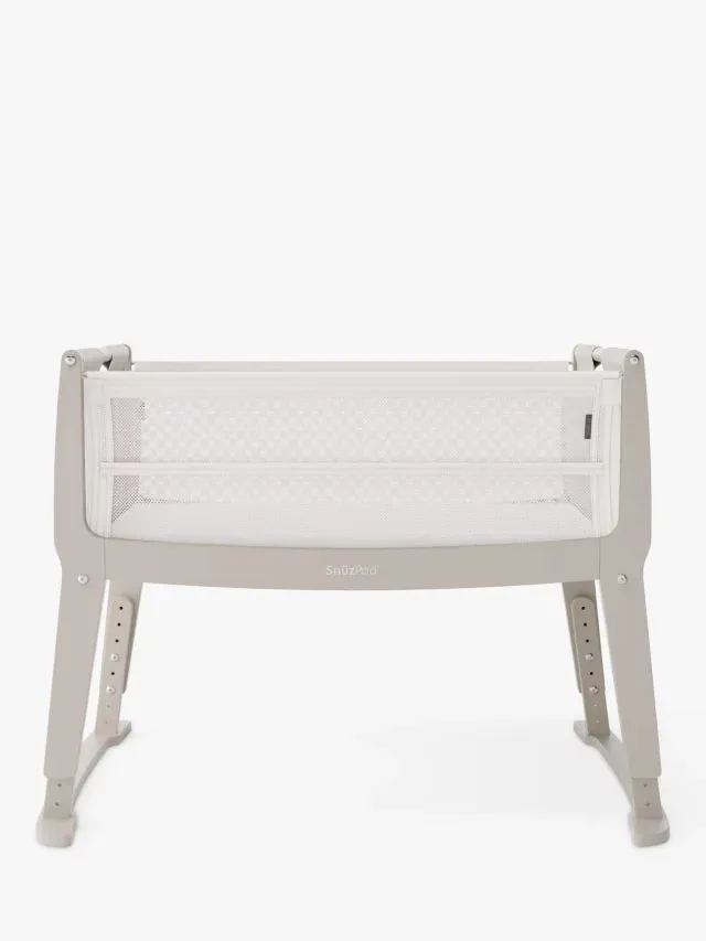 Snüz SnuzPod Studio Bedside Crib - Oslo Grey