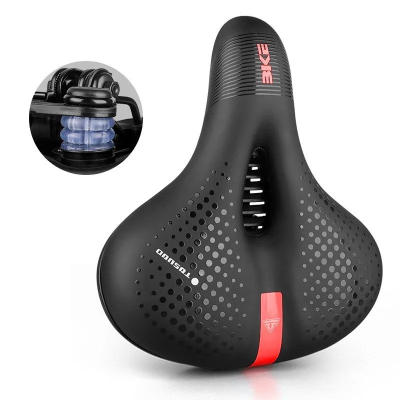 Soft Silicone Comfortable Mountain Bike Universal Saddle