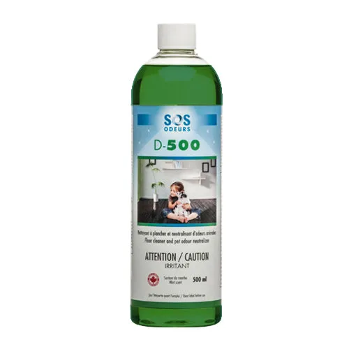 SOS D-500 Odors Floor Cleaner and Pet Odour Neutralizer
