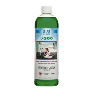 SOS D-500 Odors Floor Cleaner and Pet Odour Neutralizer
