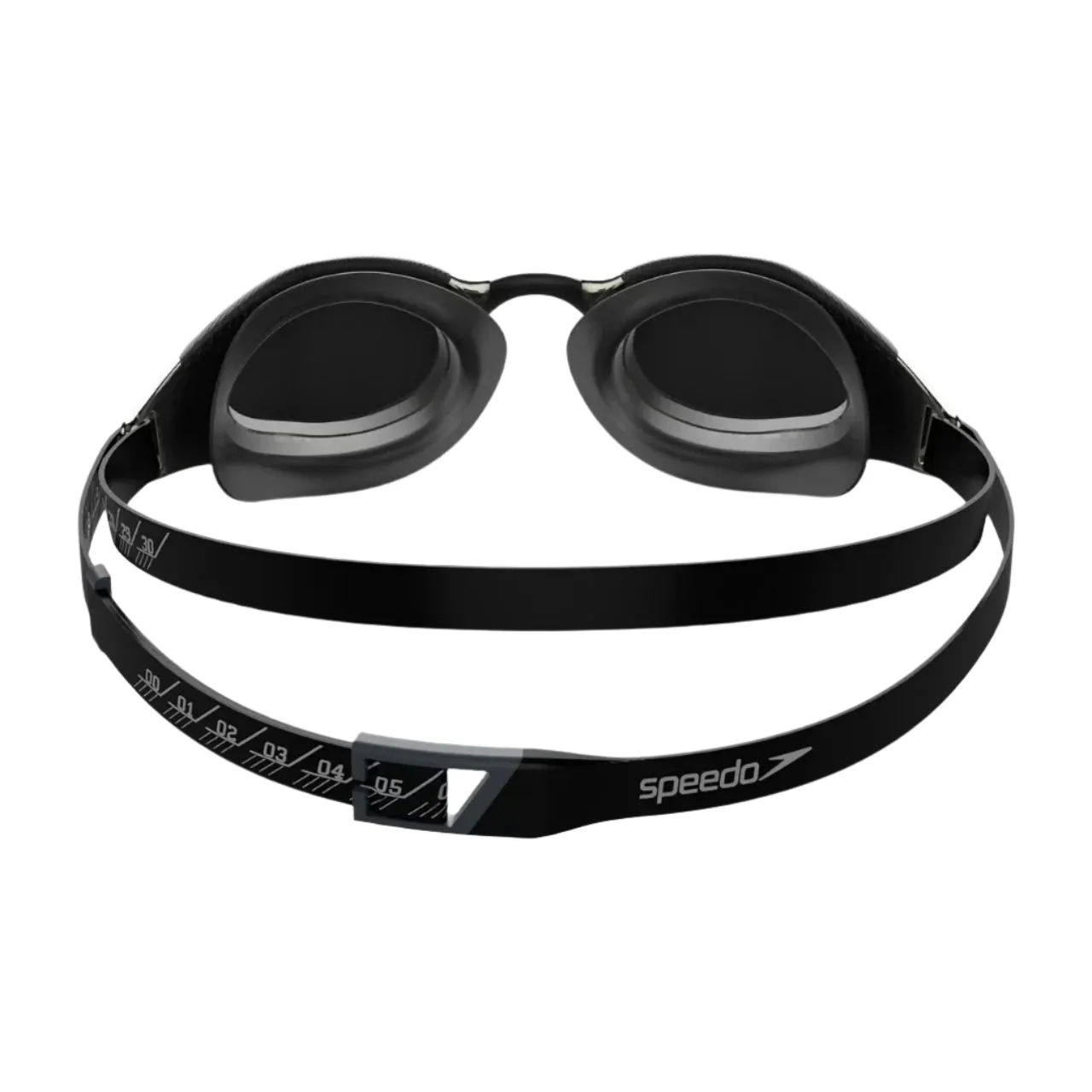 Speedo Fastskin Hyper Elite Mirror Goggles | Black/Silver