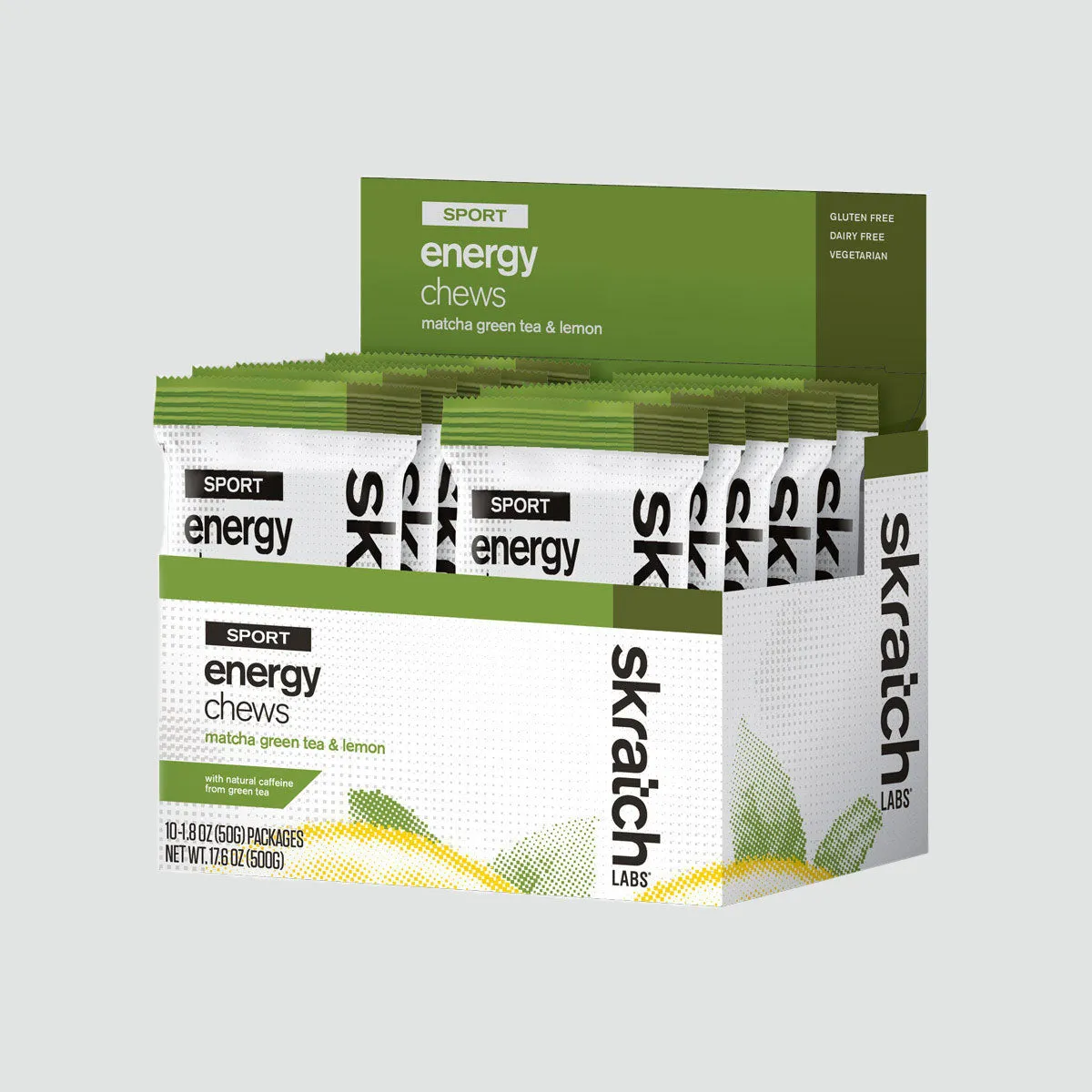 Sport Energy Chews - Matcha Green Tea & Lemon