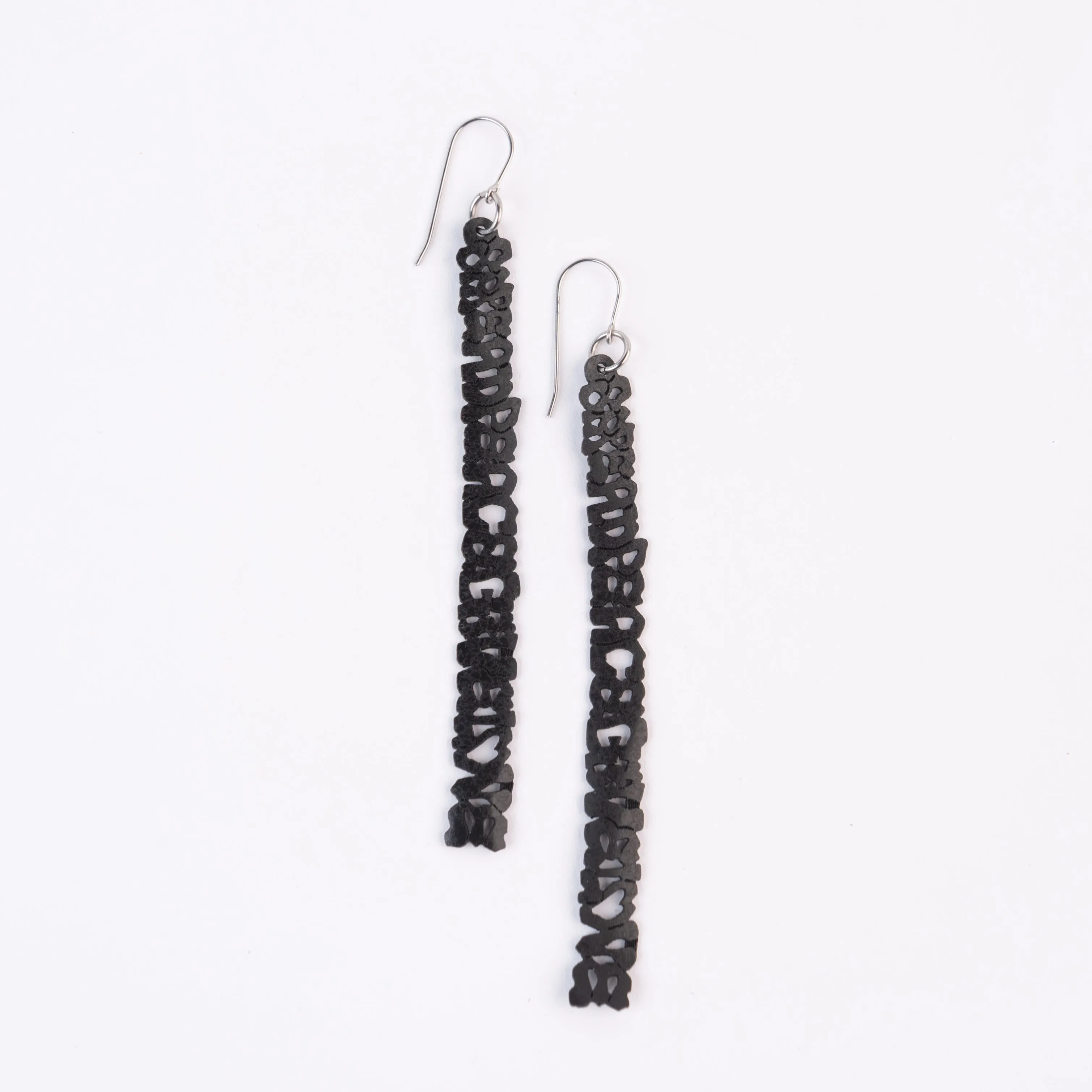 spread peace give love earrings, 2 sizes