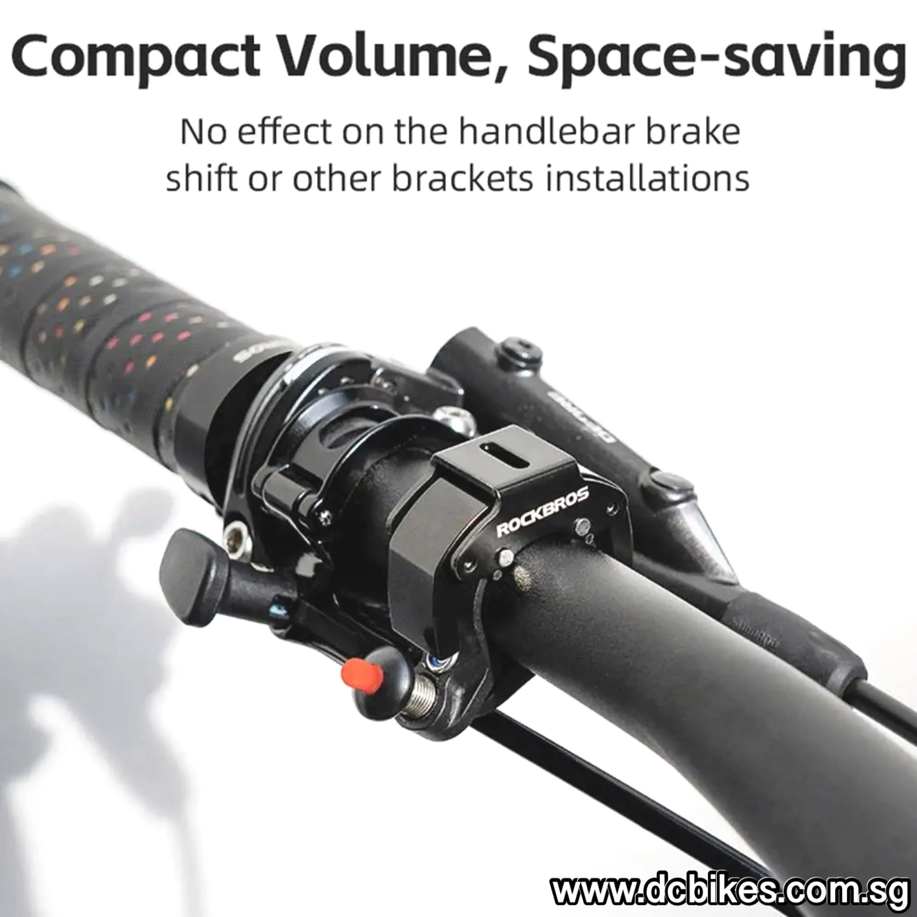 Stainless Steel Waterproof Classic Crisp Sound Handlebar Bell Bar Horn