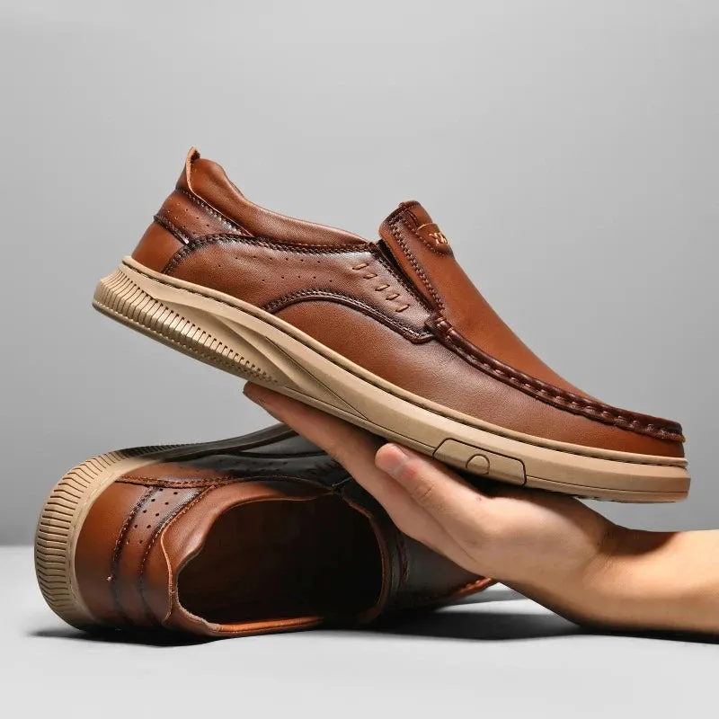 Stiloso Airy Leather Loafers