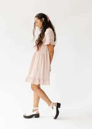 Summertime Fine Mini Dress// Blush