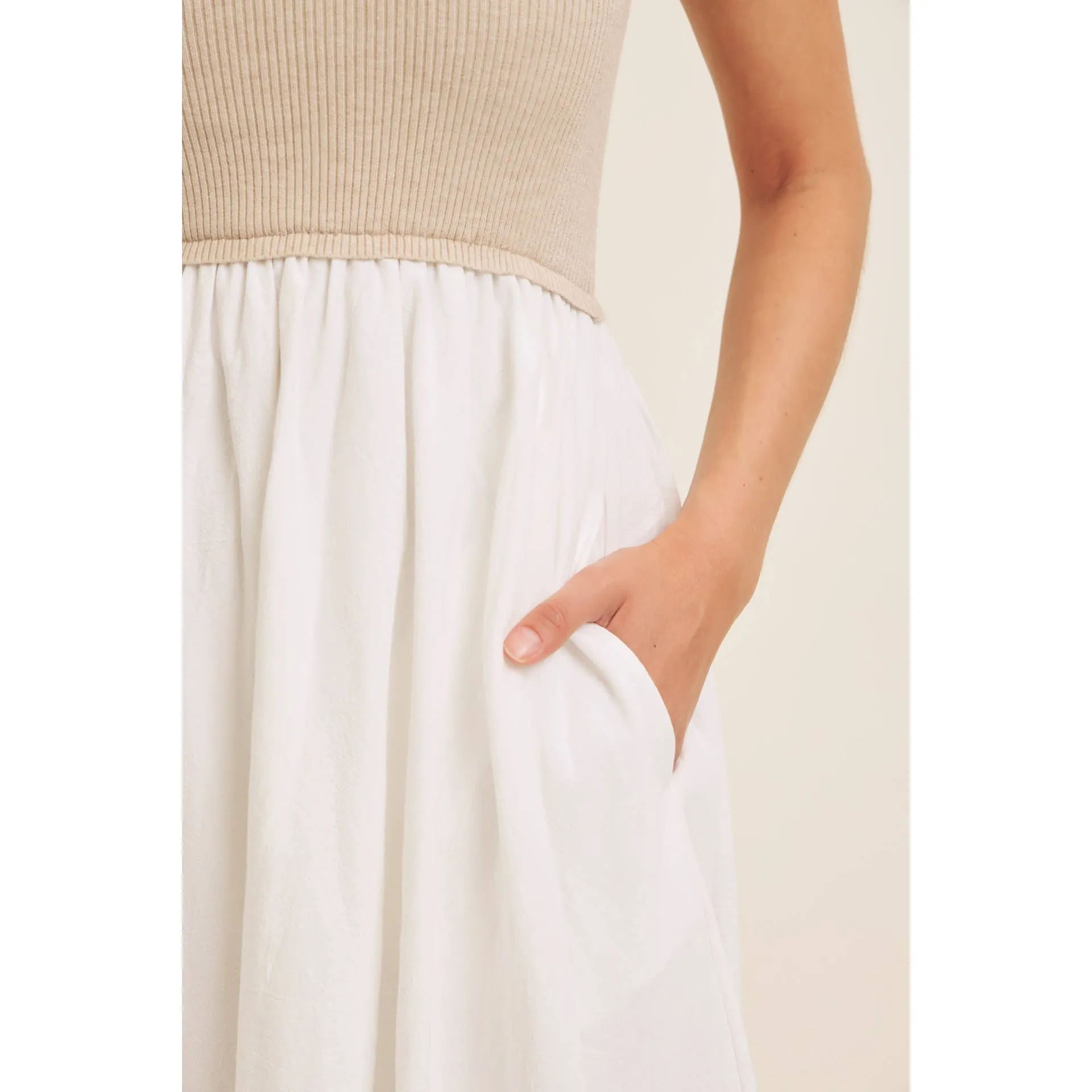 Super Soft Tank- Skirt Midi Dress