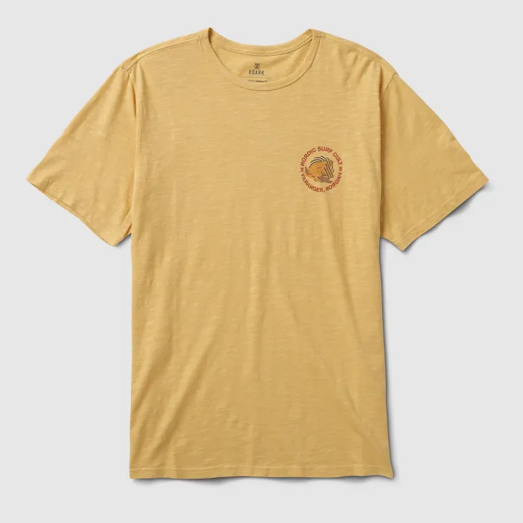 SURF CULT ORGANIC PREMIUM TEE - HUSKY