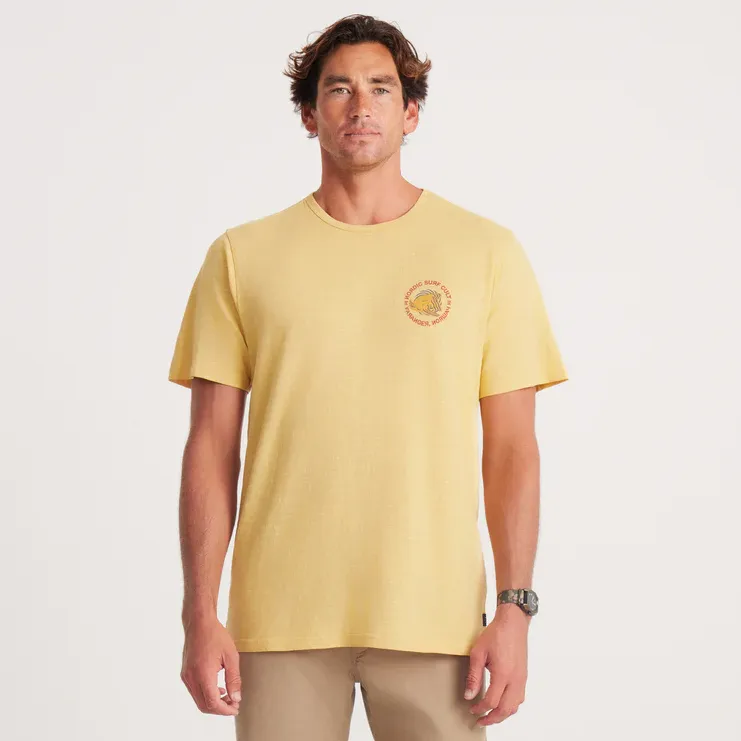 SURF CULT ORGANIC PREMIUM TEE - HUSKY