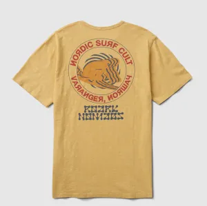 SURF CULT ORGANIC PREMIUM TEE - HUSKY