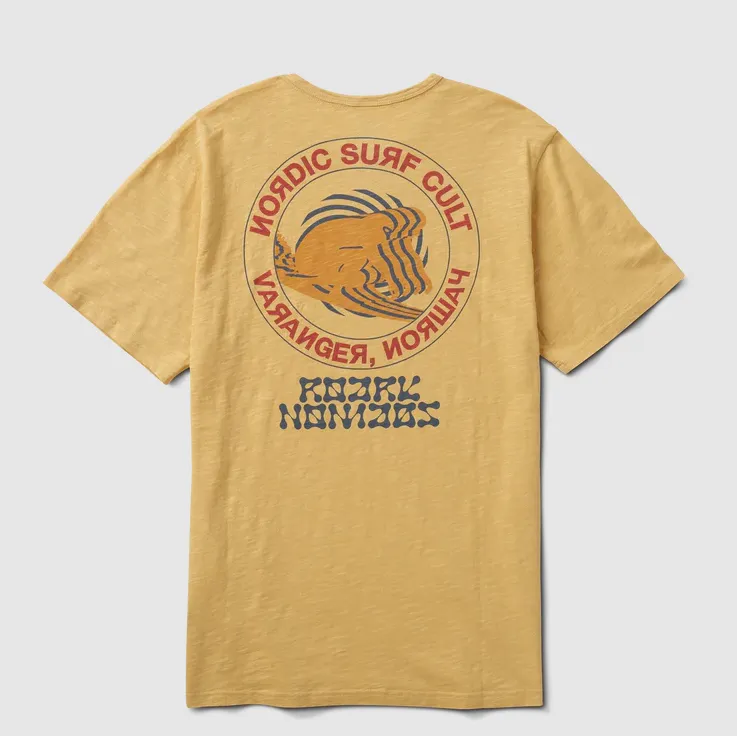 SURF CULT ORGANIC PREMIUM TEE - HUSKY