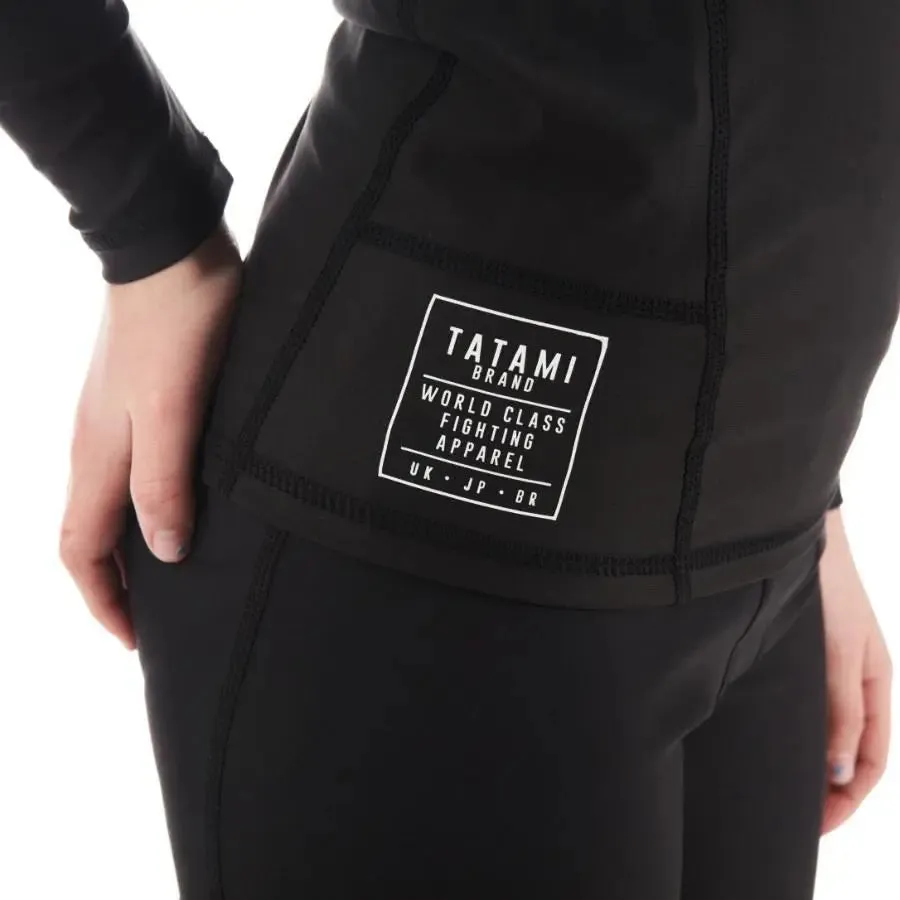 Tatami Kids Black Nova Basic Rash Guard