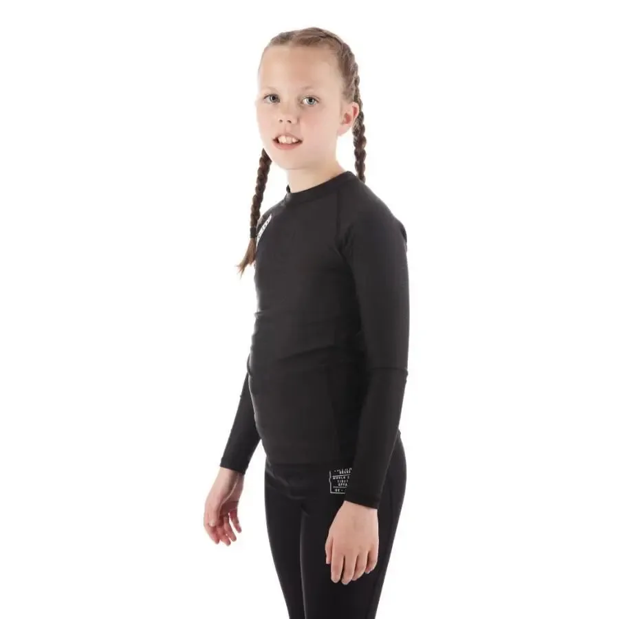 Tatami Kids Black Nova Basic Rash Guard