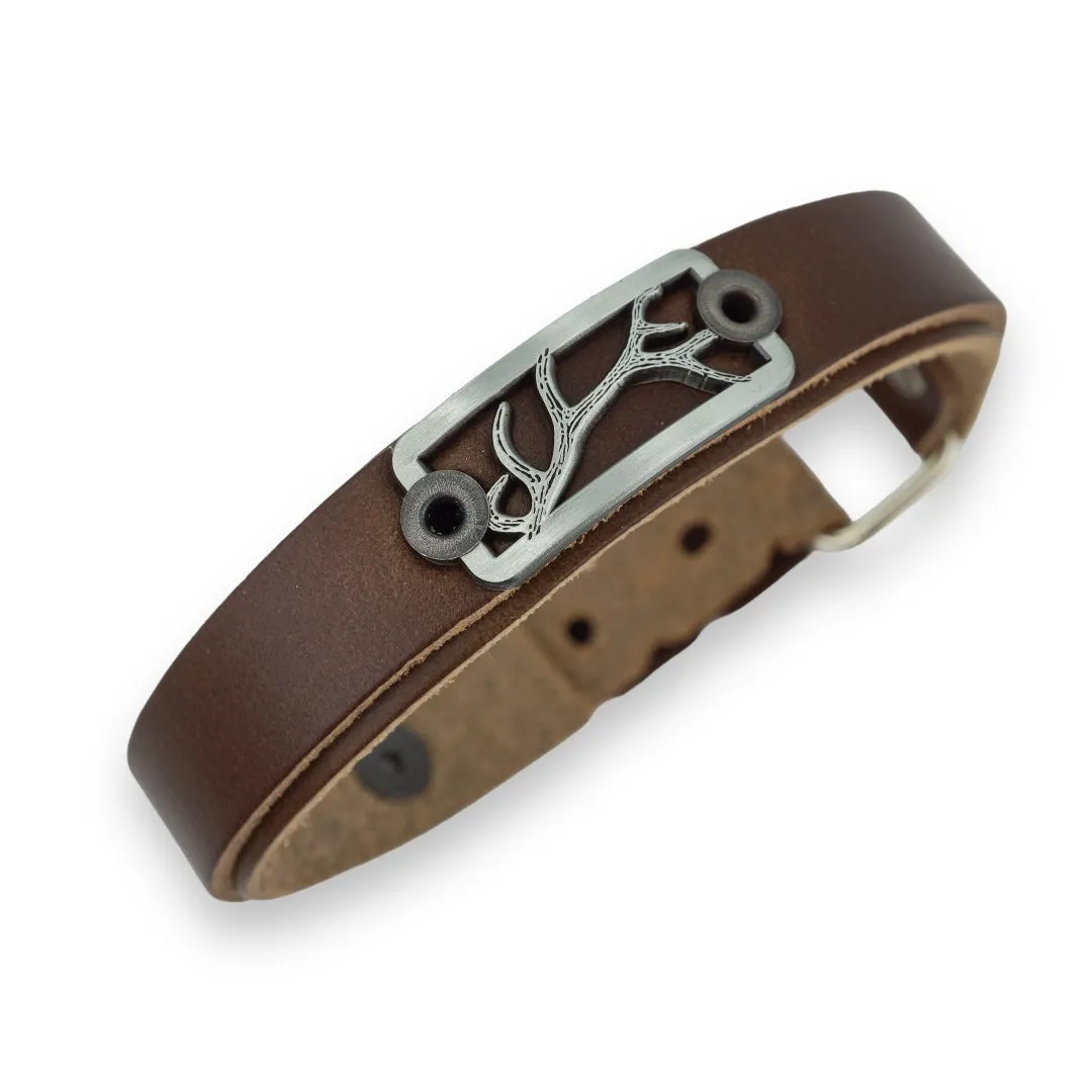 Textured Shed bracelet -- cast skinny