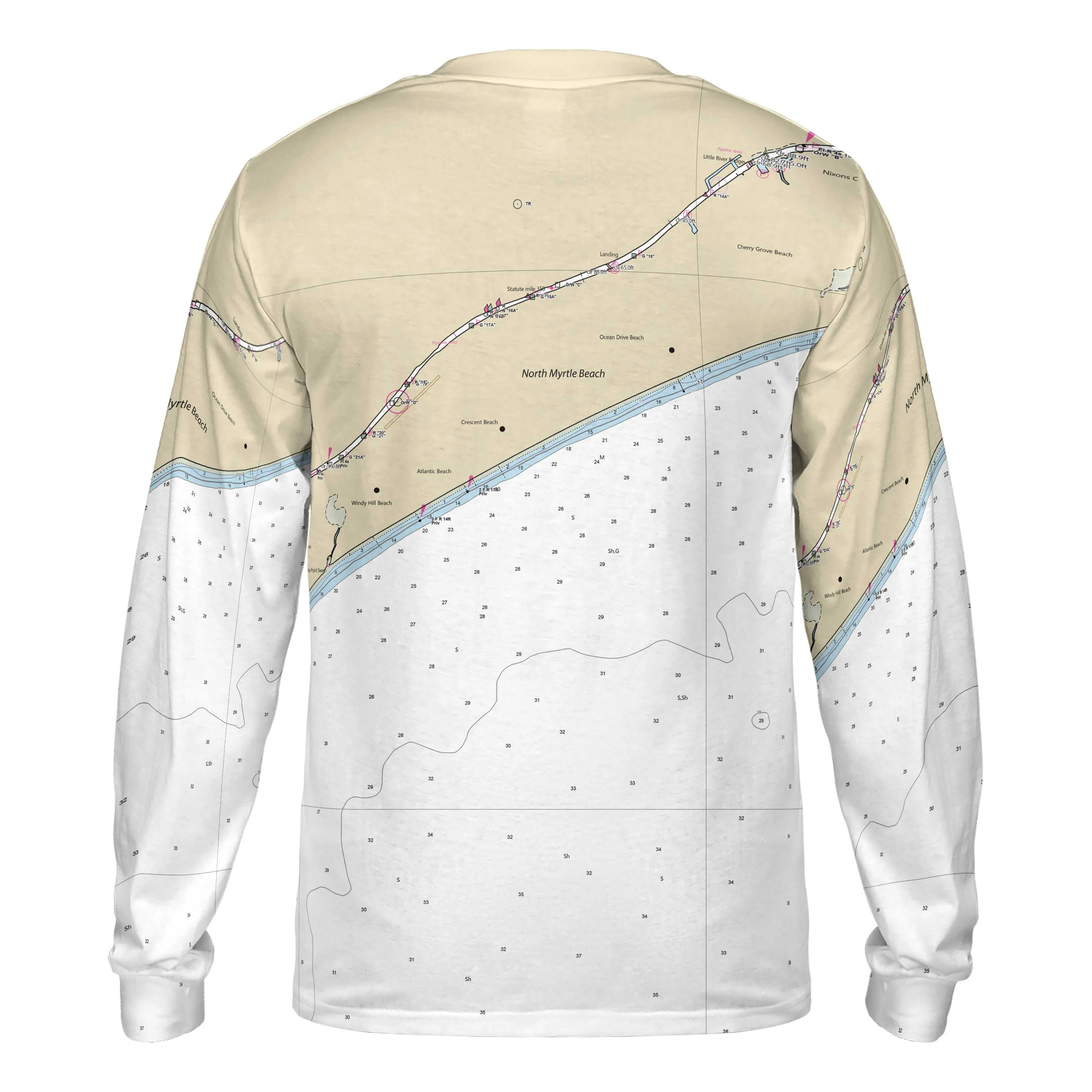 The North Myrtle Beach Long Sleeve Performance Tee