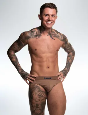 The Statement Thong - Pastel Brown