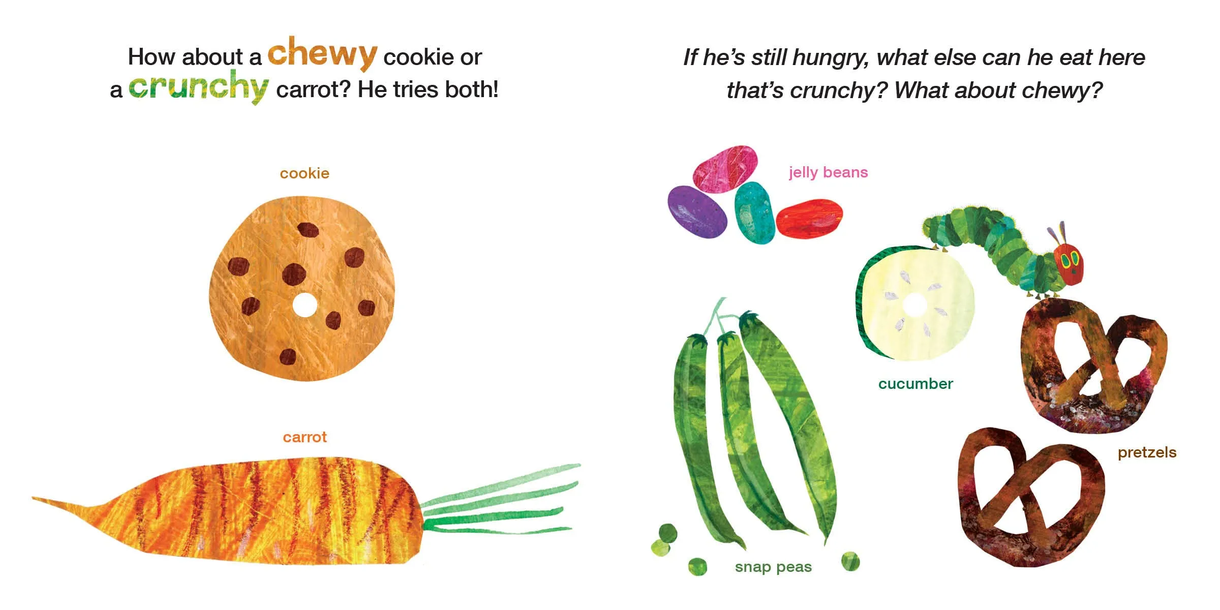 The Very Hungry Catapiller Eats Snacks