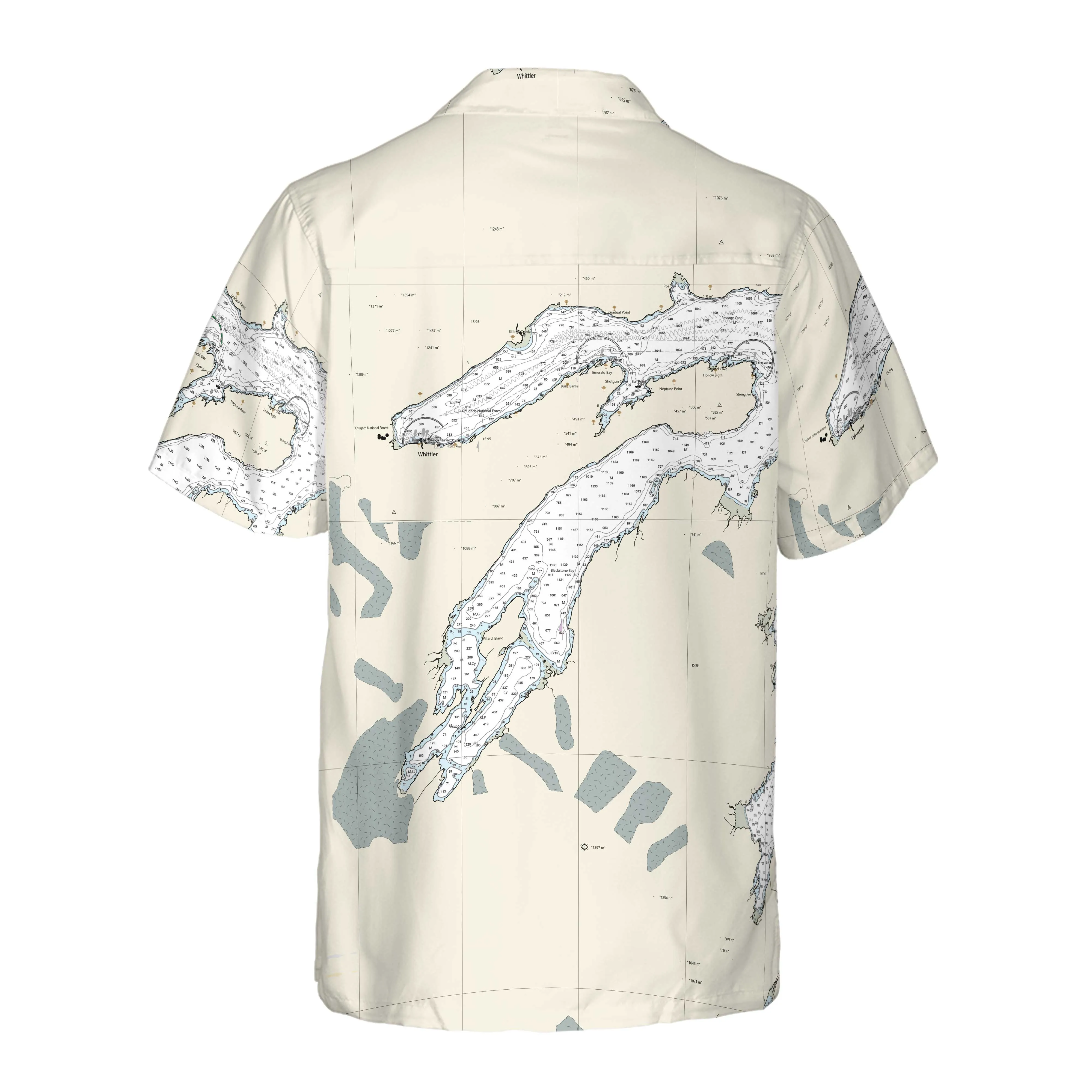 The Whittier Navigator Coconut Button Camp Shirt