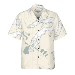 The Whittier Navigator Coconut Button Camp Shirt
