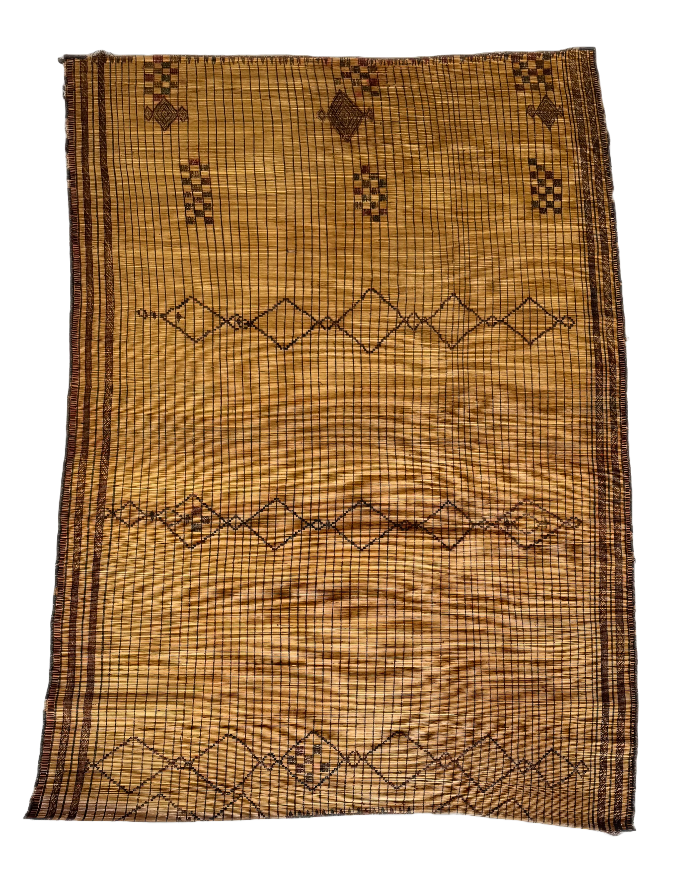 Tichitt Tuareg Mat - Checkered Diamond