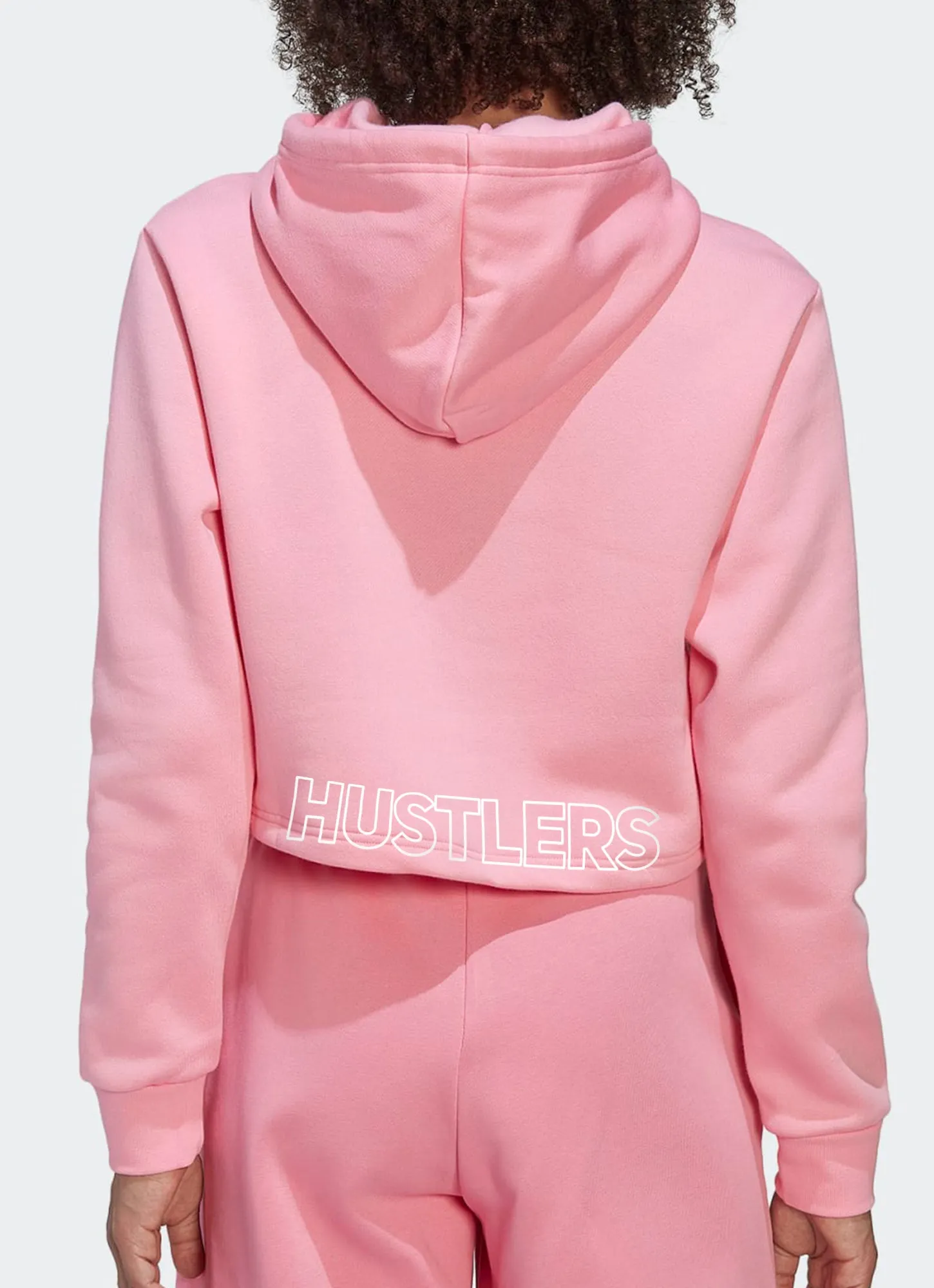 Training Cropped Hoodie - Pink