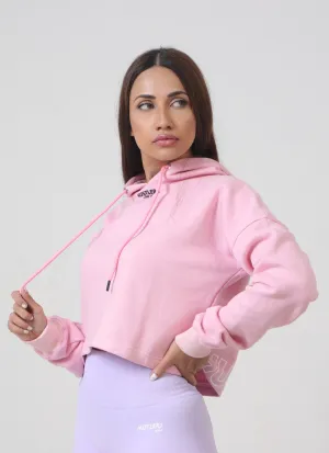 Training Cropped Hoodie - Pink