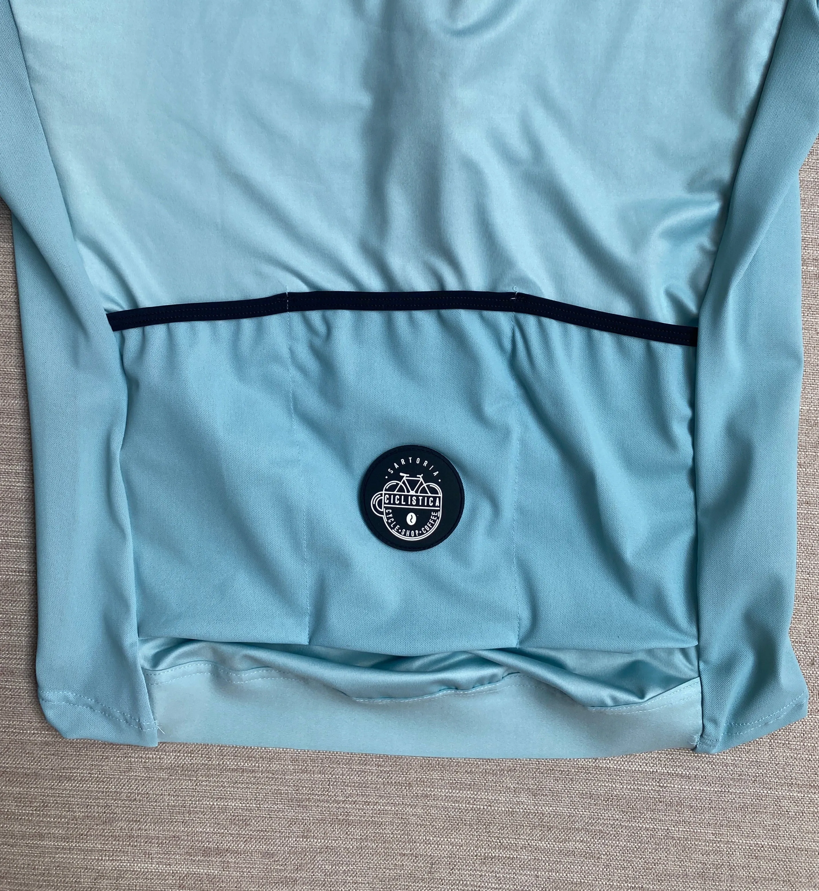 Training long sleeved Jersey - Milk and mint