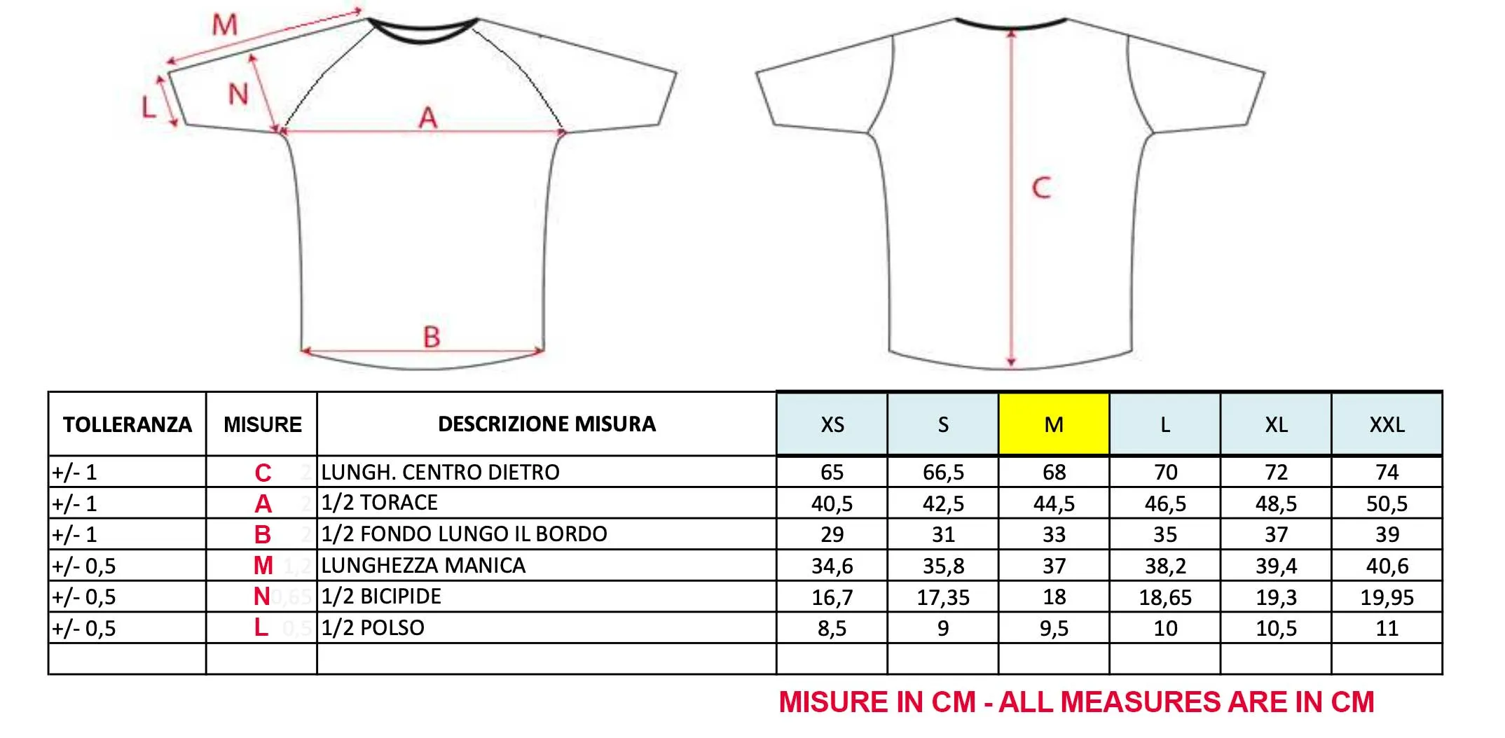 Training Short sleeved Jersey - Golden yellow