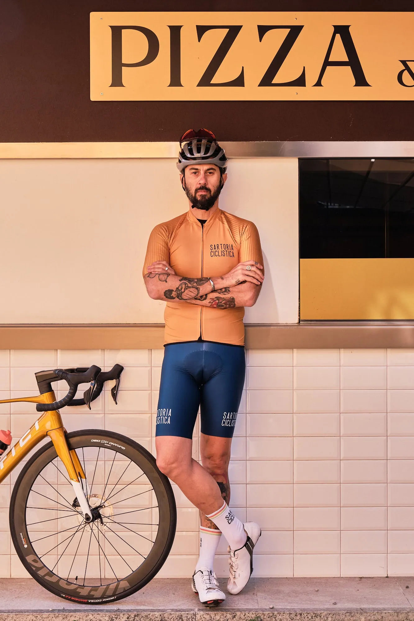 Training Short sleeved Jersey - Golden yellow
