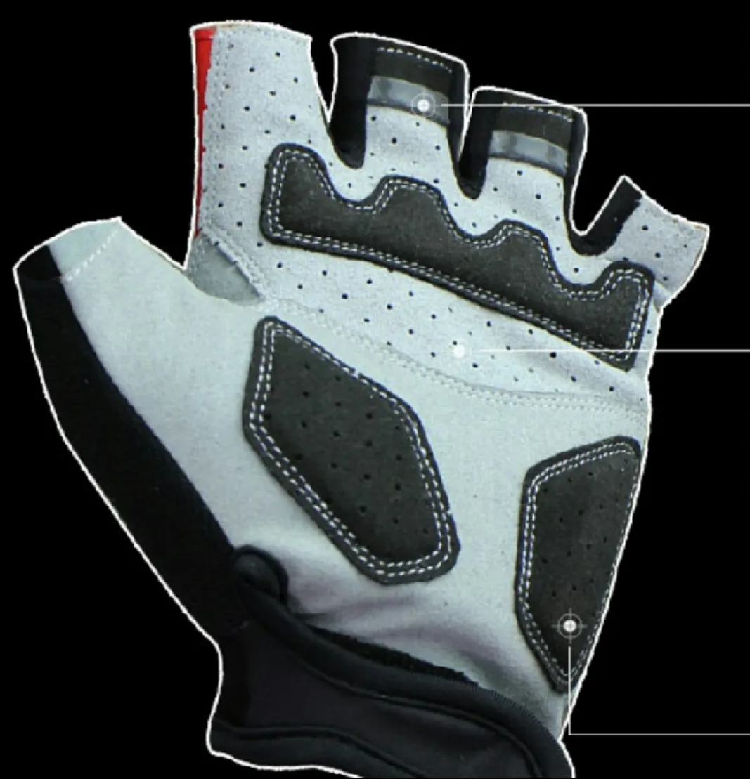 Trek Half Finger MTB Road Protective Gloves