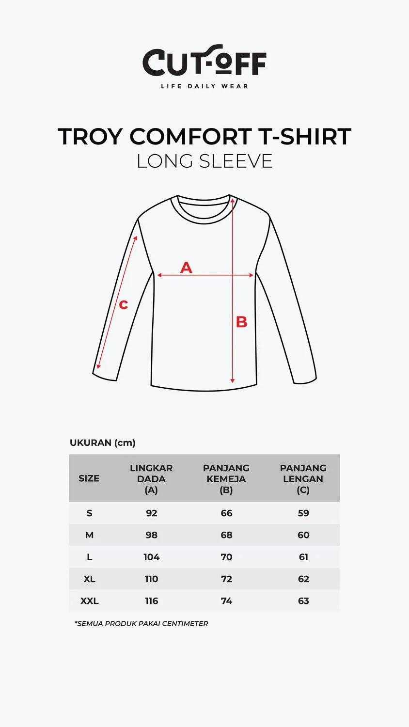 Troy Comfort T-Shirt Long Sleeve