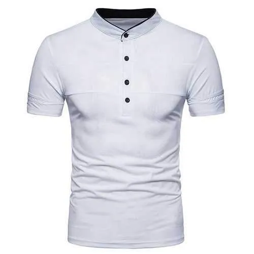 Turn-down Collar Business Cotton Breathable Golf Shirt