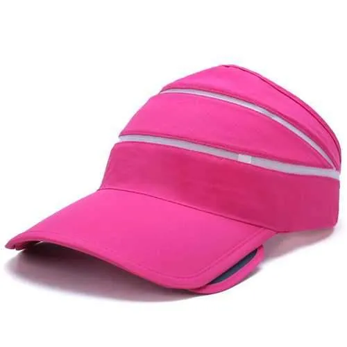 Unisex Retractable Wide Brim Sun Hat Summer Breathable Outdoor Beach Baseball Cap