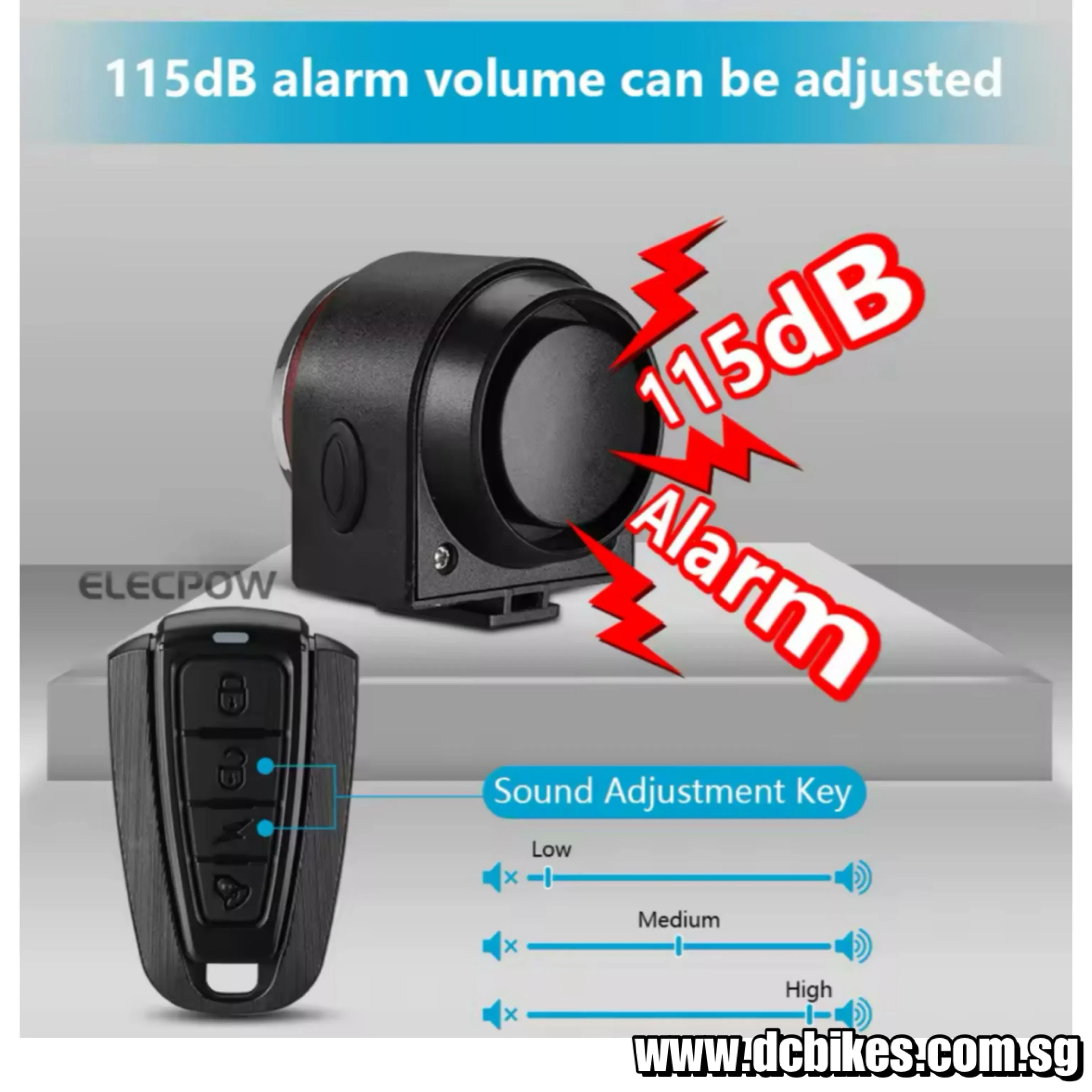 Usb Rechargeable Anti Theft Burglar Alarm Bike Saddle Seat Post Rear Red Led Light Lamp   2 Wireless Remote Control Taillight Horn A8 Pro For Road Bike Mountain Bicycle