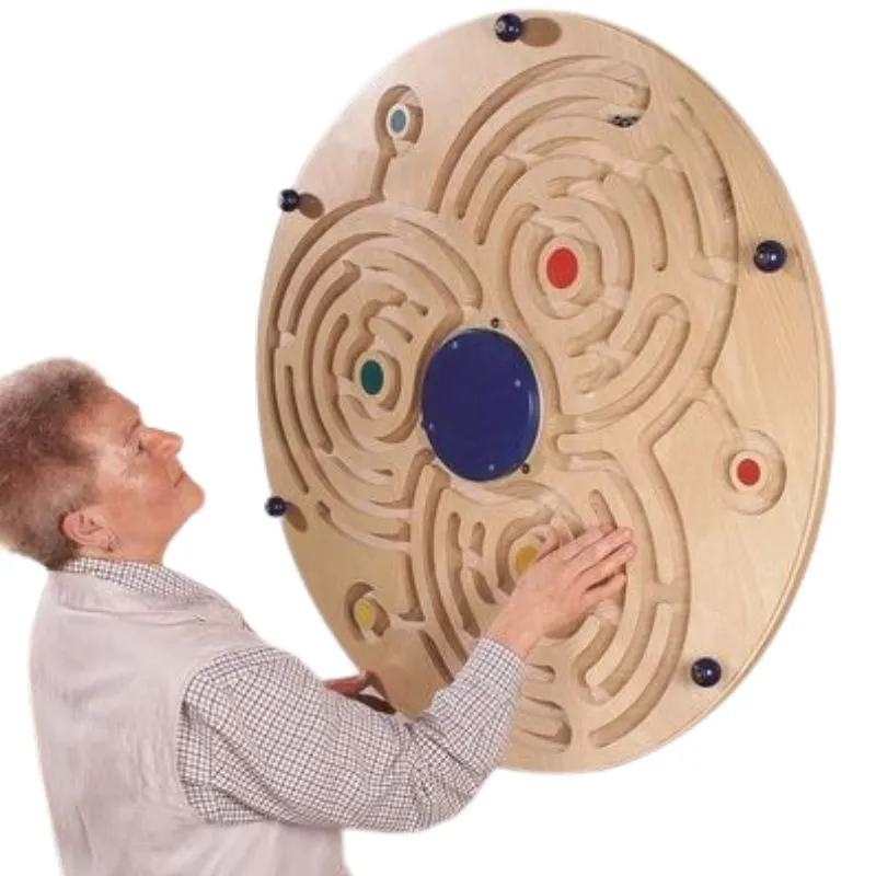 Wall Ball Labyrinth Activity Panel