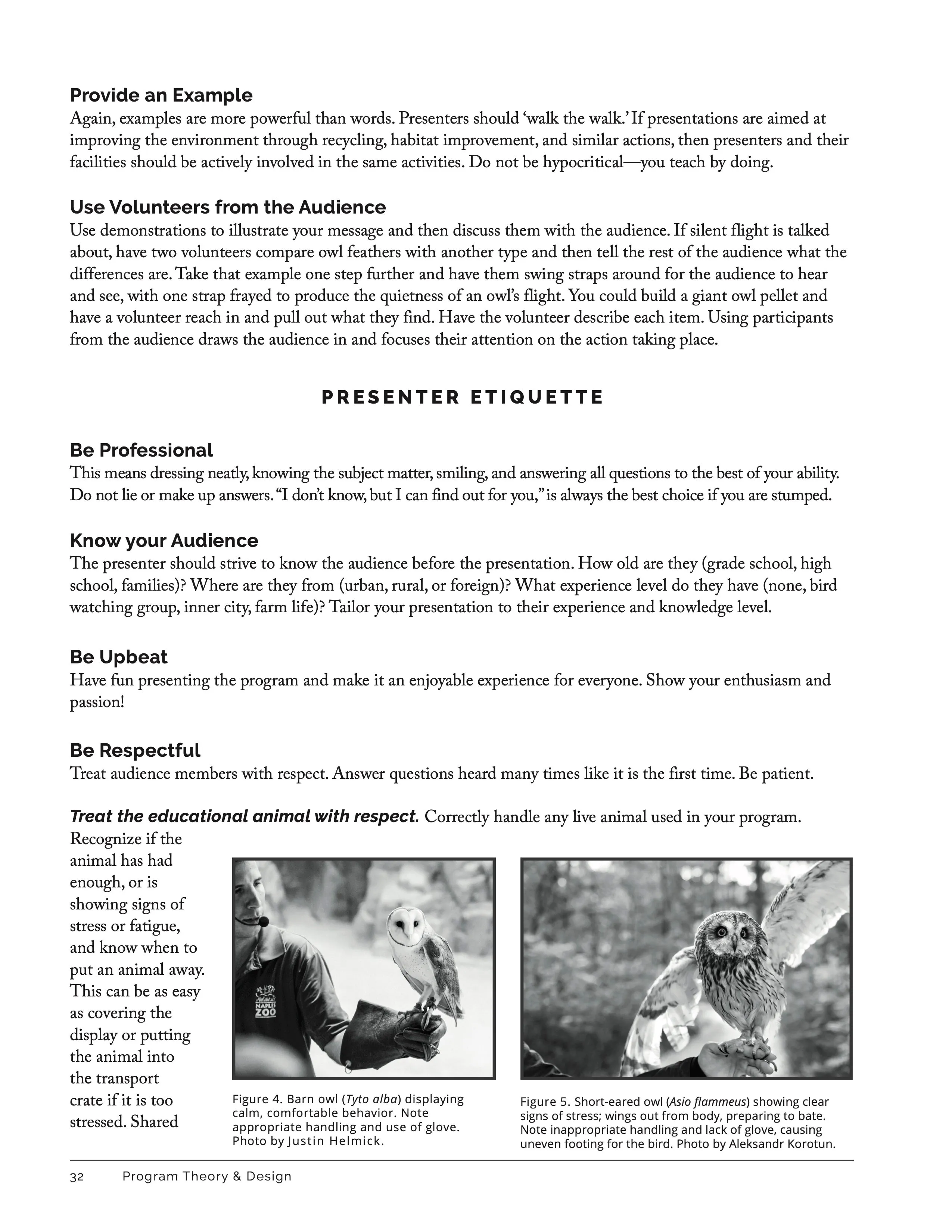 Wildlife In Education: A Guide for the Care and Use of Program Animals, 2nd Ed
