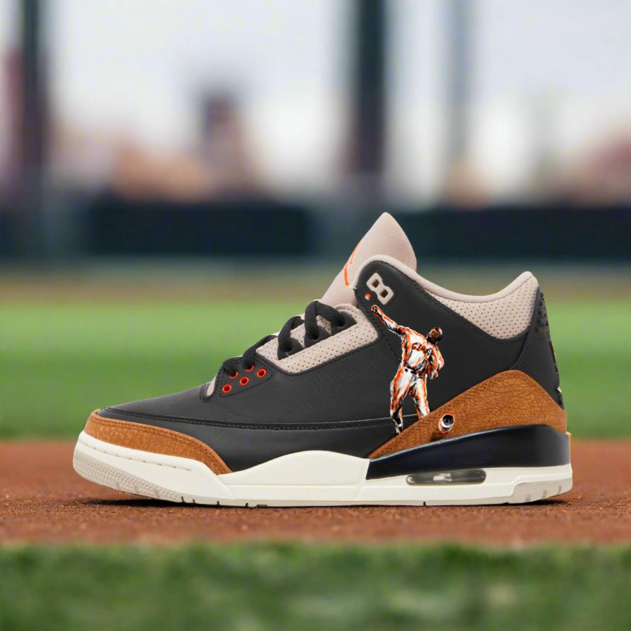 Willie Mays Tribute Jordan 3s