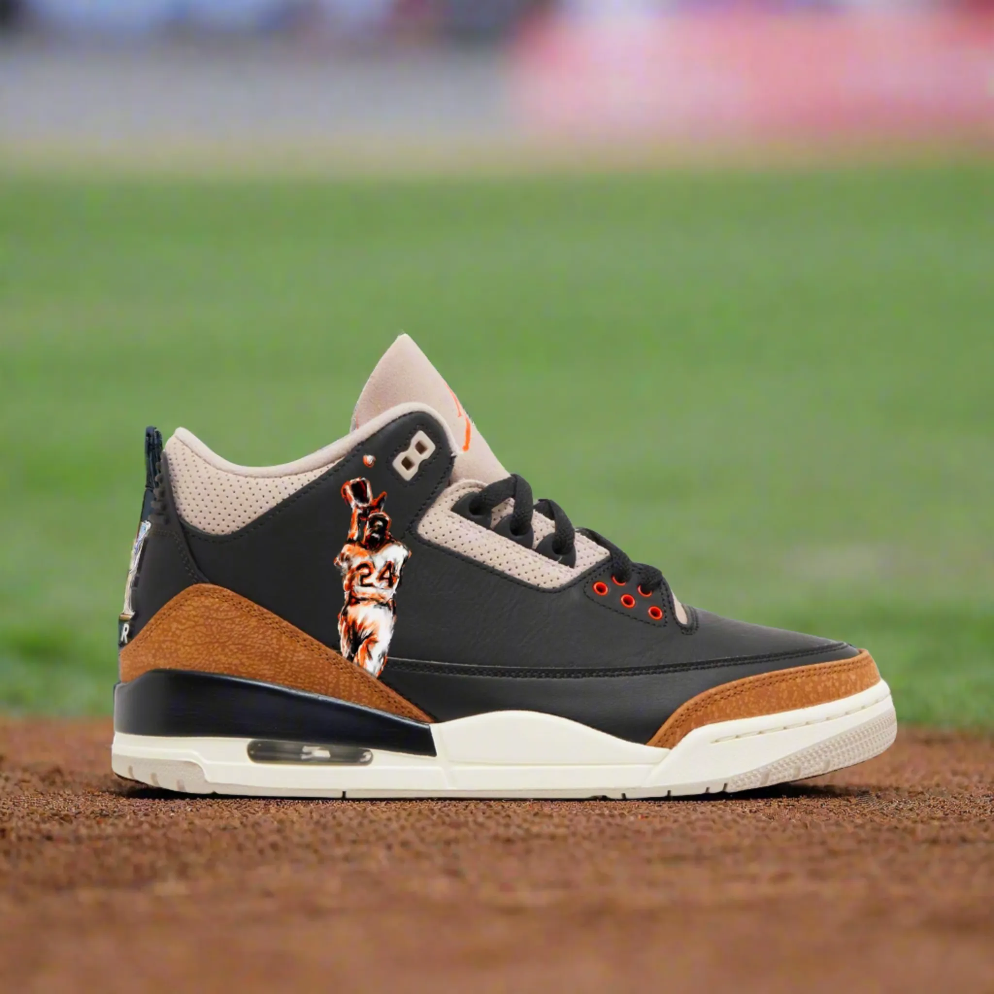 Willie Mays Tribute Jordan 3s