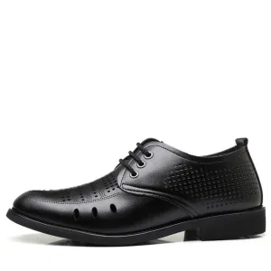 Wing Tip Shoes Genuine Leather Mens Handmade Shoes