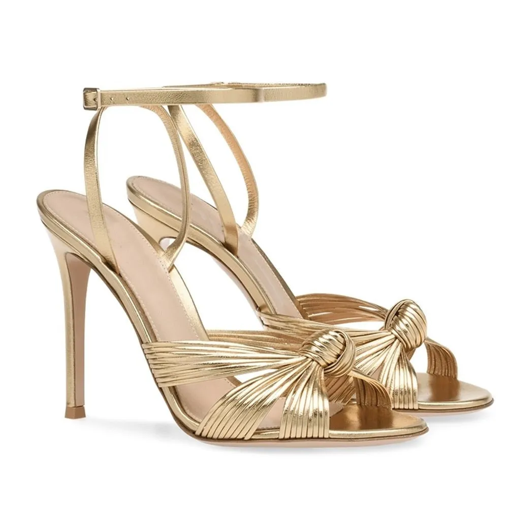 Women Fashion Multi Color Stiletto Heel Sandals Slingback Ankle Strap