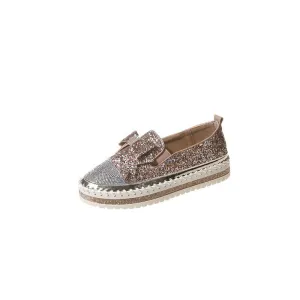 Women's Casual Bow Accessories Simple Sneaker