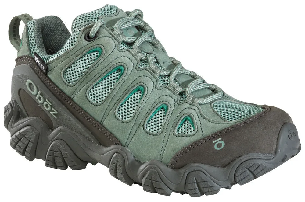 WOMEN'S OBOZ SAWTOOTH II LOW WATERPROOF | PALE MOSS