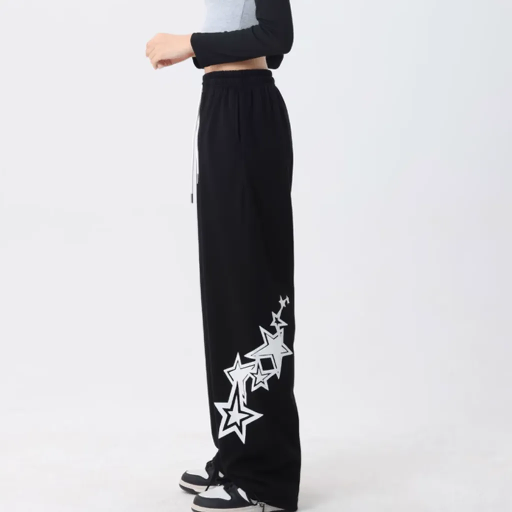 Women's Star Print Sweatpants