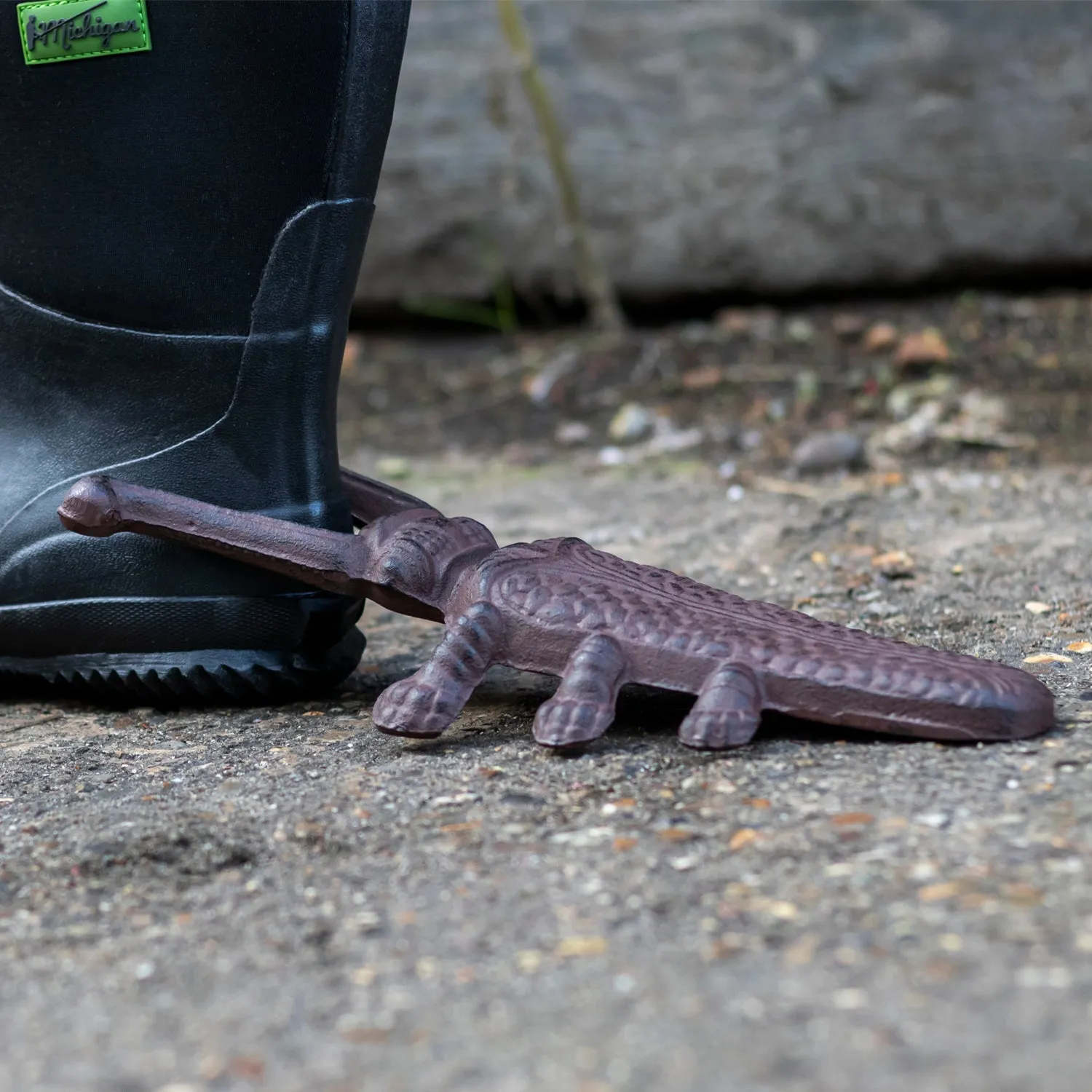 Woodside Vintage Cast Iron Beetle Boot Jack Bug Welly Wellie Remover