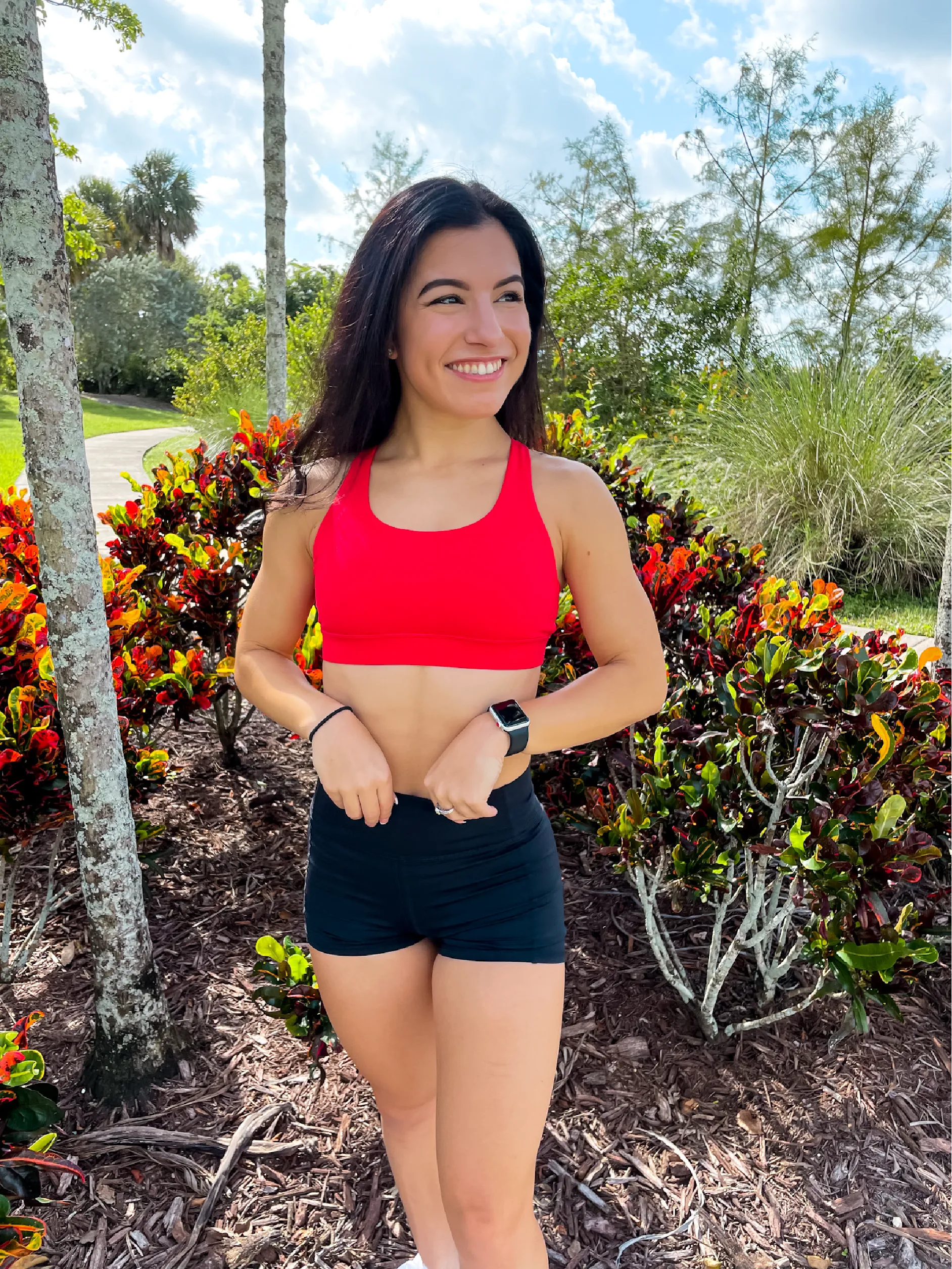 Worldwide Sports Bra - Red