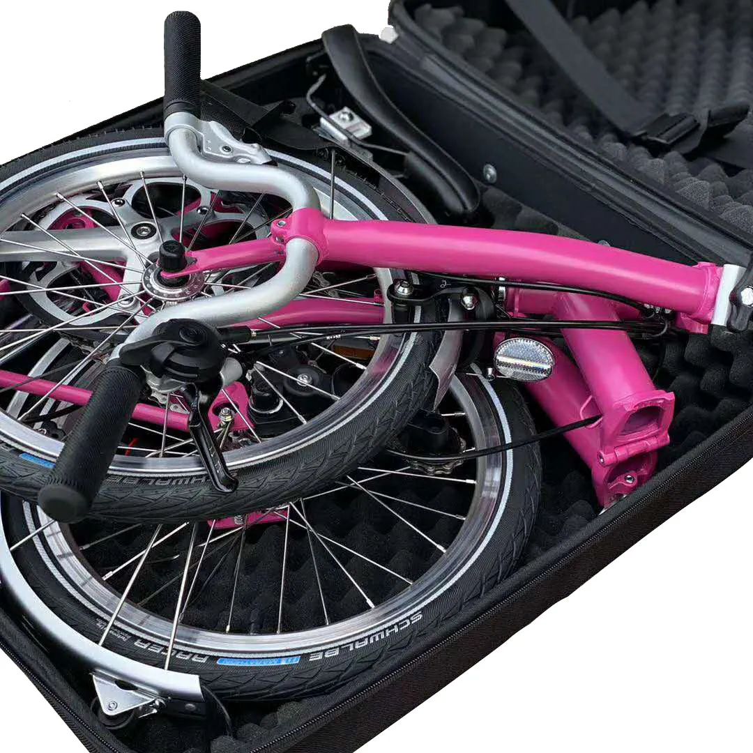 XXF E1919 EVA FOLDING BIKE CASE for Brompton | XXF E1919 ブロンプトン用 EVA製 キャスター付き輪行バッグ