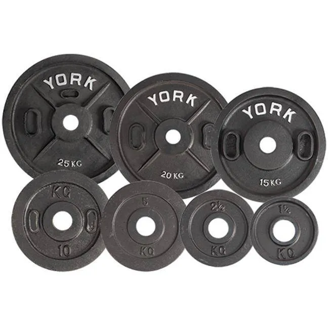 York Barbell | Olympic Plates - Calibrated (Kilos) - Scratch/Dent