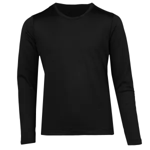 Youth Micro Fleece Crew - Black